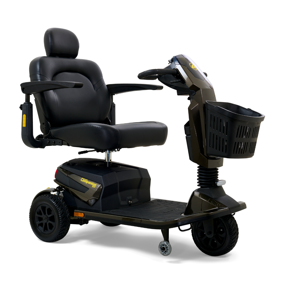 Golden Technologies GC540 Companion HD 3-Wheel Scooter - Galactic Grey Front Right
